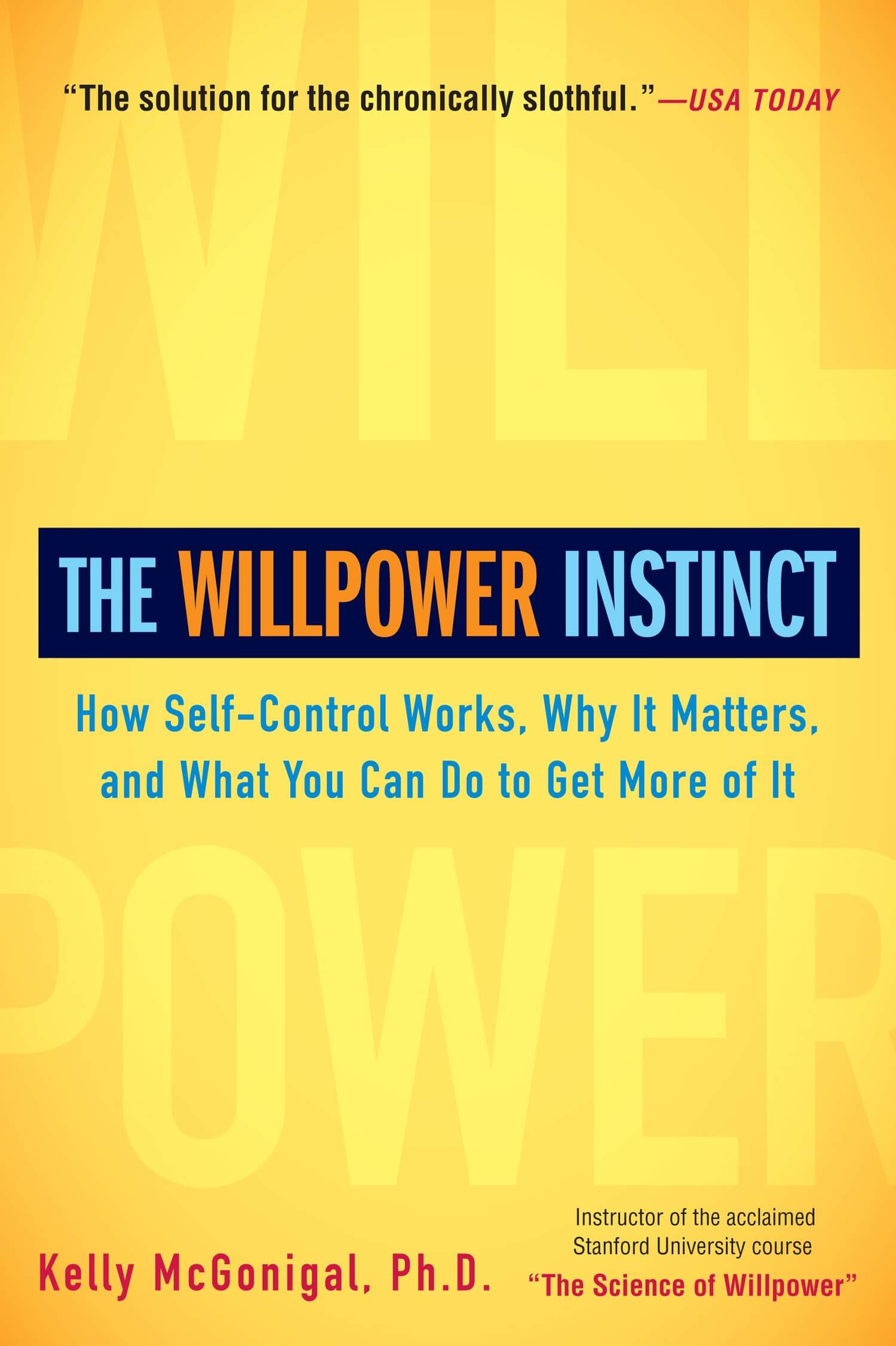 the willpower instinct goodreads