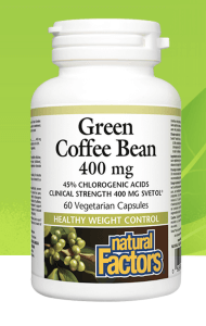 Green coffee bean with chlorogenic acid for weight loss reviews