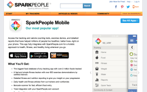 Calorie counter app review Sparkpeople